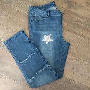 Soho new york company jeans boyfriend size 12
